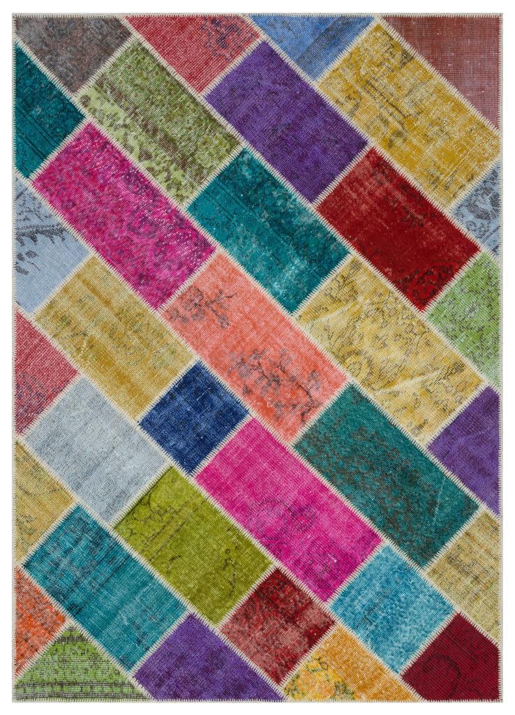 Apex Patchwork Unique Multi Naturel 31277 160 x 230 cm