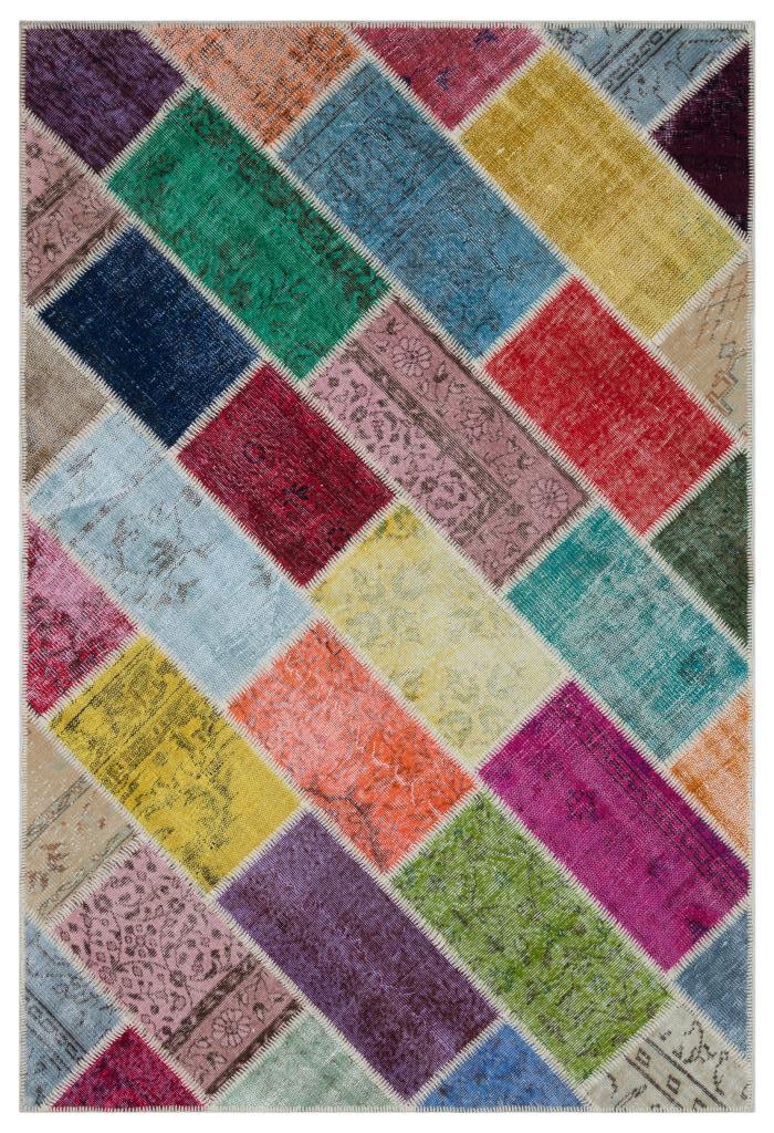 Apex Patchwork Unique Multi Naturel 31287 160 x 230 cm