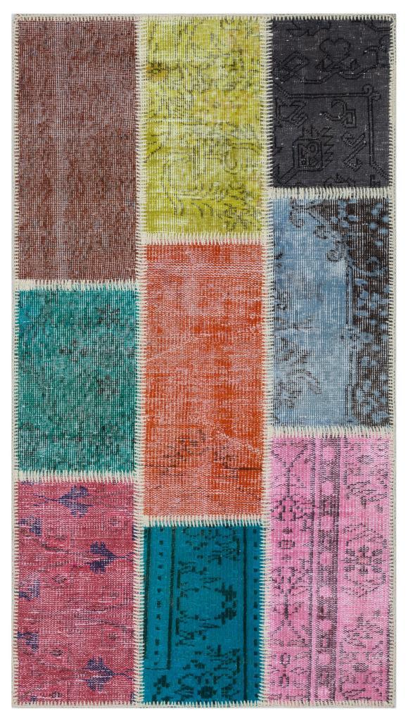 Apex Patchwork Unique Multi Naturel 31344 80 x 150 cm