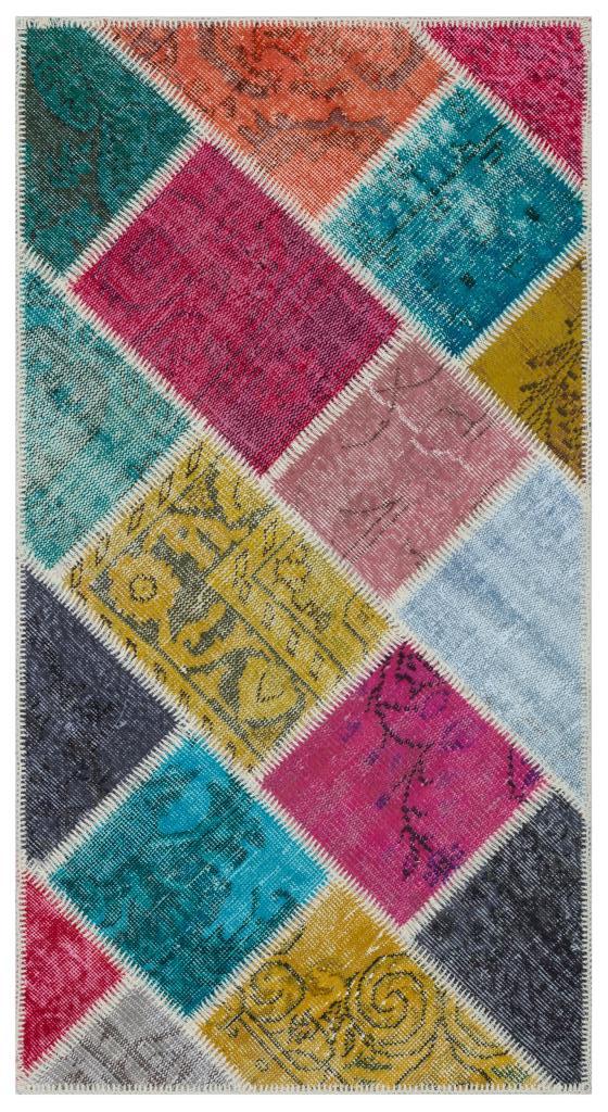 Apex Patchwork Unique Multi Naturel 31350 80 x 150 cm