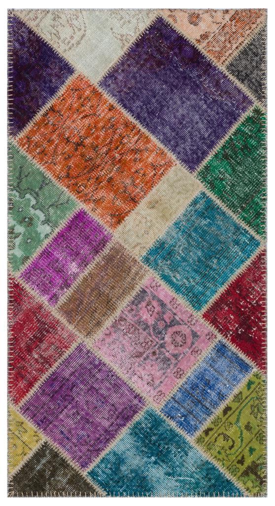 Apex Patchwork Unique Multi Naturel 31366 80 x 150 cm