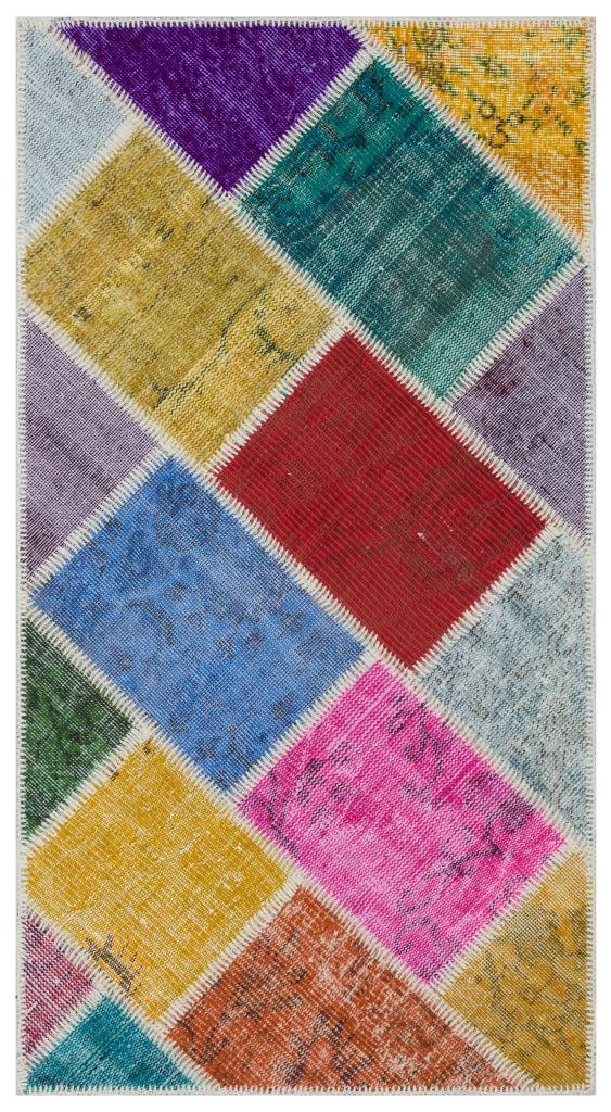 Apex Patchwork Unique Multi Naturel 31376 80 x 150 cm