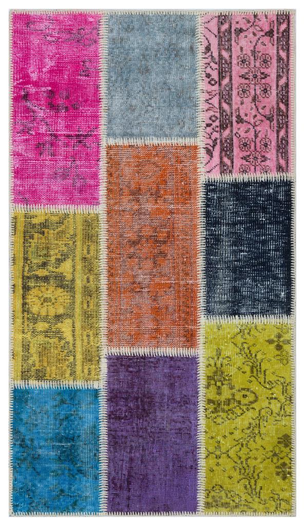 Apex Patchwork Unique Multi Naturel 31380 80 x 150 cm