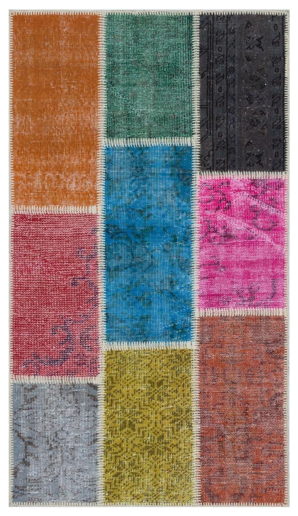 Apex Patchwork Unique Multi Naturel 31406 80 x 150 cm