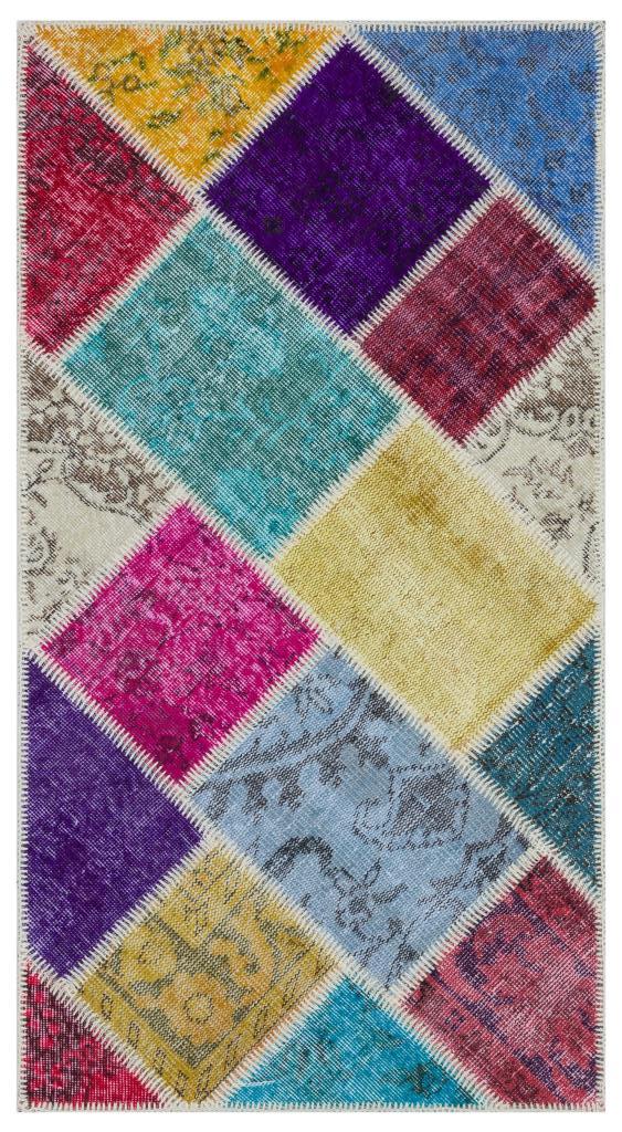Apex Patchwork Unique Multi Naturel 31409 80 x 150 cm