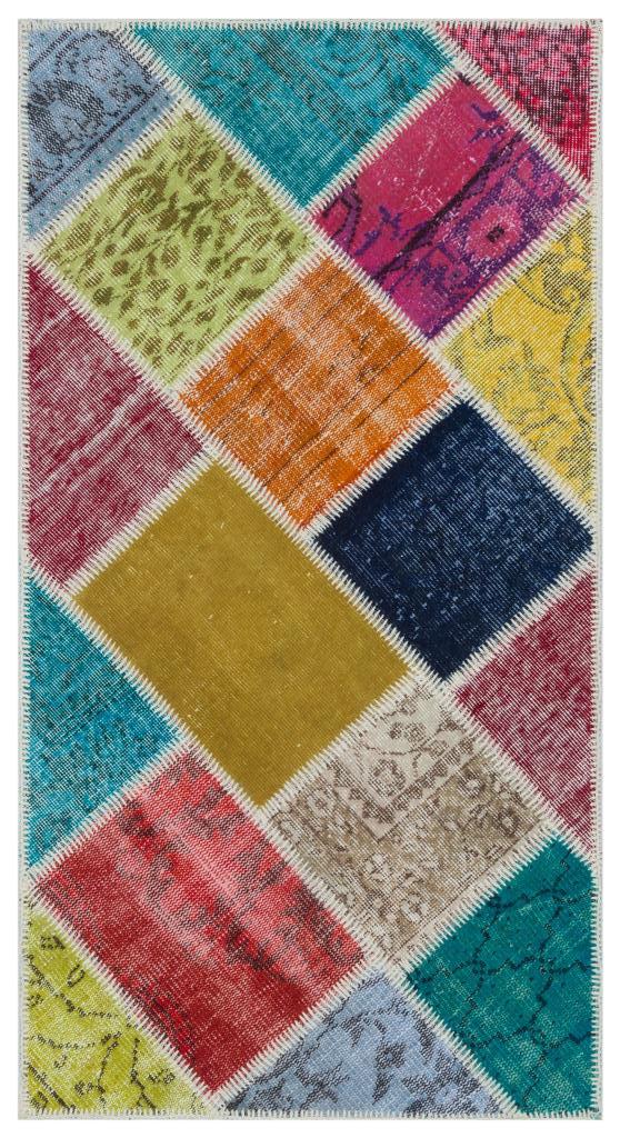 Apex Patchwork Unique Multi Naturel 31414 80 x 150 cm