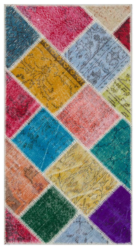 Apex Patchwork Unique Multi Naturel 31421 80 x 150 cm