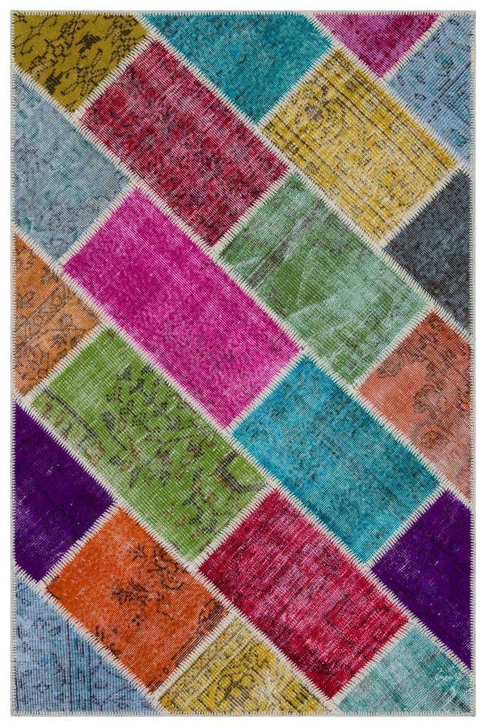 Apex Patchwork Unique Multi Naturel 33171 120 x 184 cm