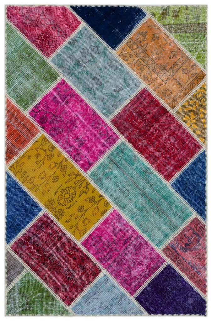 Apex Patchwork Unique Multi Naturel 33172 120 x 185 cm