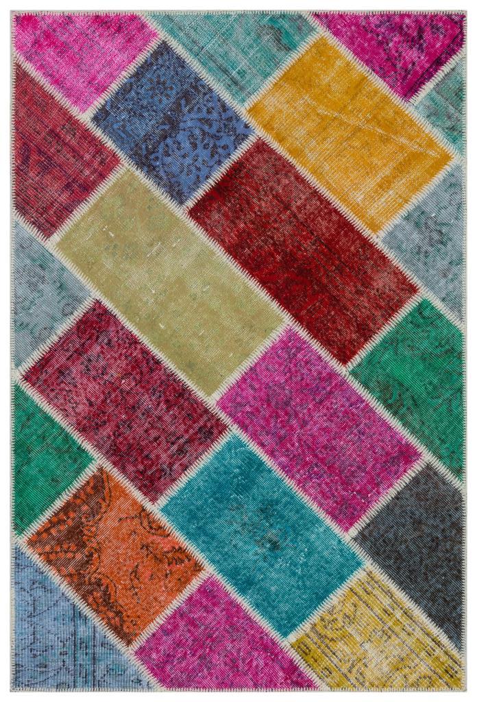 Apex Patchwork Unique Multi Naturel 33177 120 x 180 cm