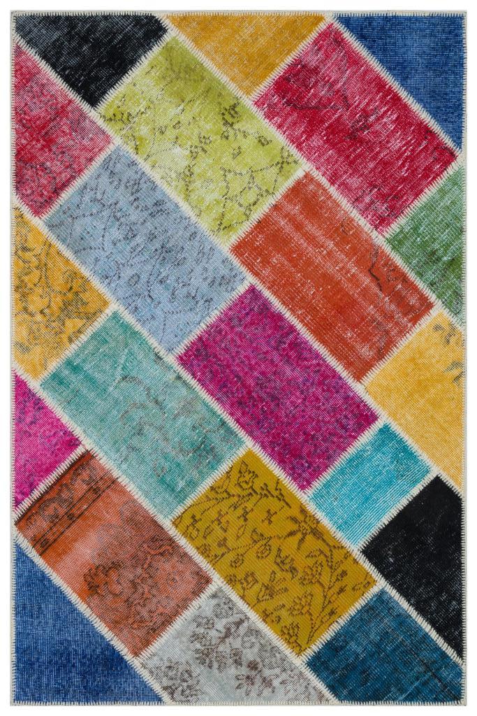 Apex Patchwork Unique Multi Naturel 33185 120 x 180 cm
