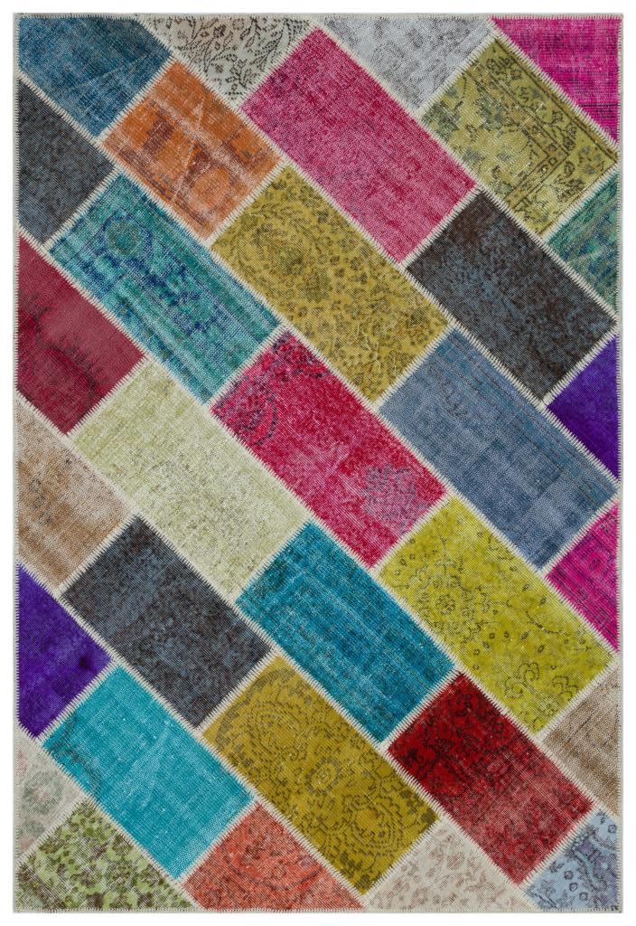 Apex Patchwork Unique Multi Naturel 33214 160 x 230 cm