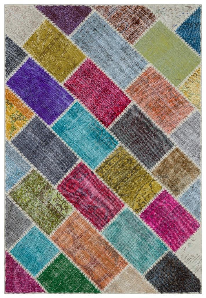 Apex Patchwork Unique Multi Naturel 33217 160 x 230 cm