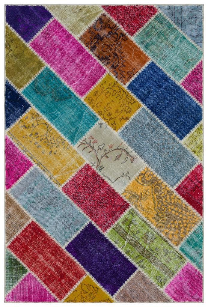 Apex Patchwork Unique Multi Naturel 33235 160 x 230 cm