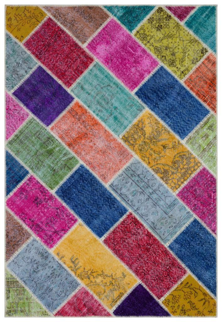 Apex Patchwork Unique Multi Naturel 33236 160 x 230 cm