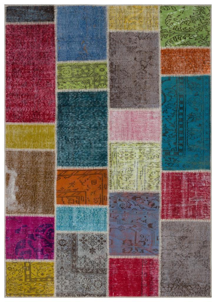 Apex Patchwork Unique Multi Naturel 33245 160 x 230 cm