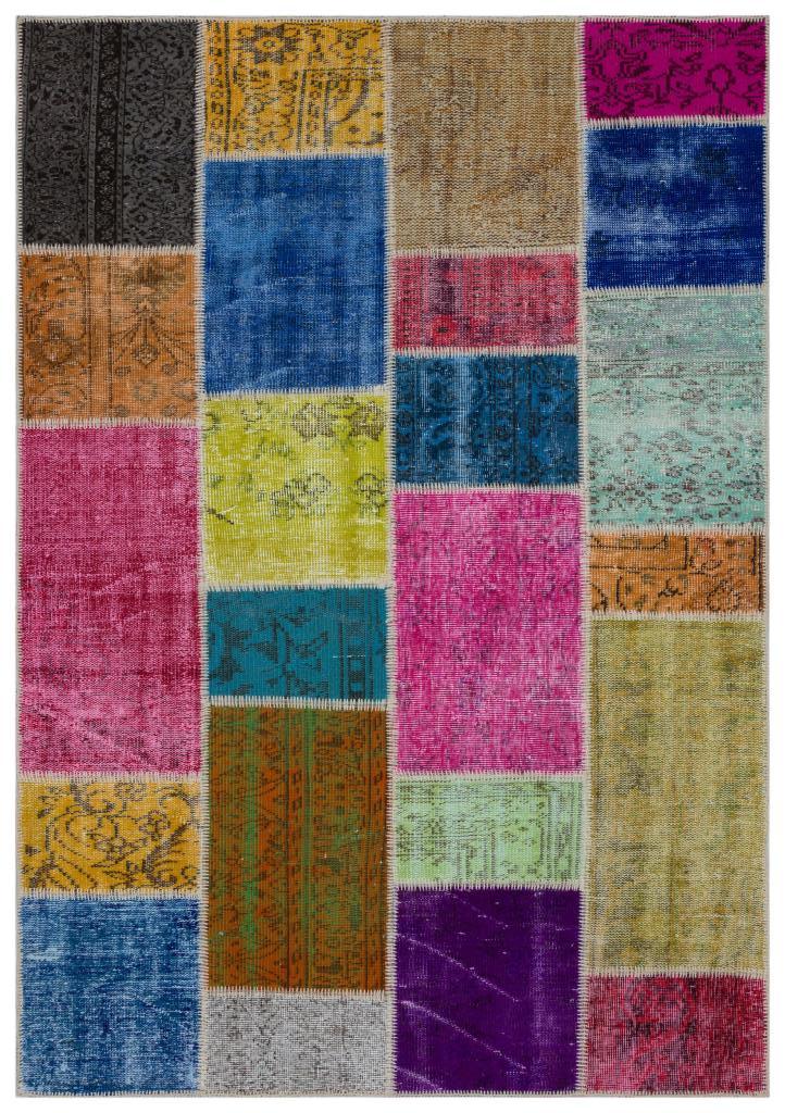 Apex Patchwork Unique Multi Naturel 33265 160 x 228 cm