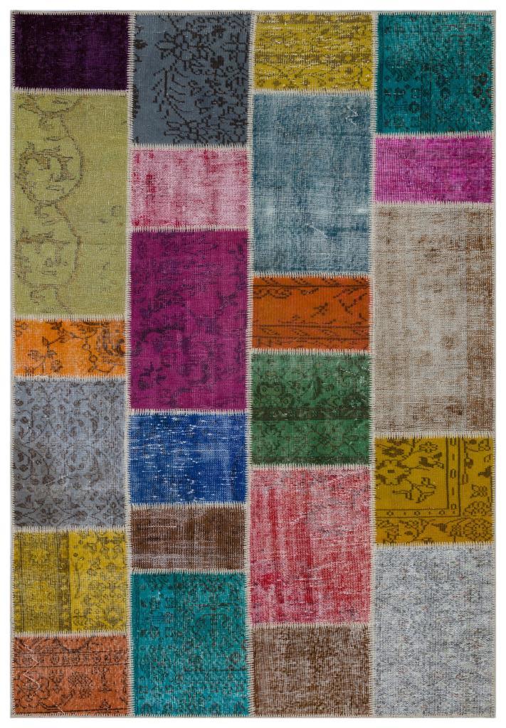 Apex Patchwork Unique Multi Naturel 33267 160 x 233 cm