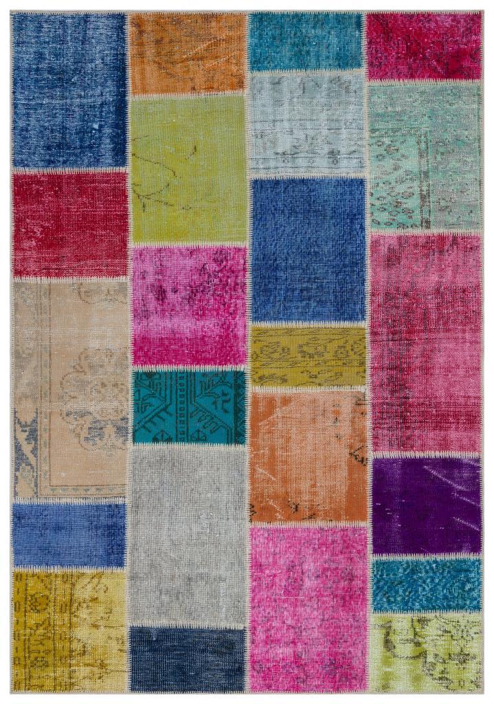 Apex Patchwork Unique Multi Naturel 33274 160 x 230 cm