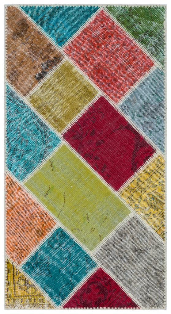Apex Patchwork Unique Multi Naturel 33298 80 x 150 cm