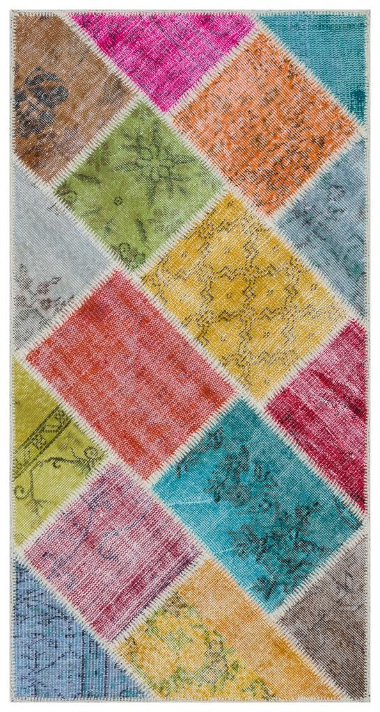 Apex Patchwork Unique Multi Naturel 33311 80 x 150 cm