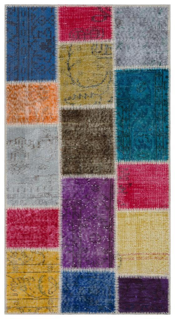 Apex Patchwork Unique Multi Naturel 33312 80 x 150 cm