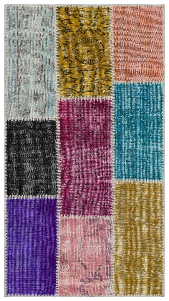 Apex Patchwork Unique Multi Naturel 33318 80 x 150 cm