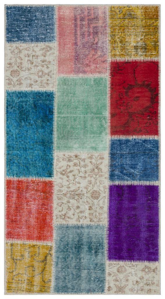 Apex Patchwork Unique Multi Naturel 33339 80 x 150 cm