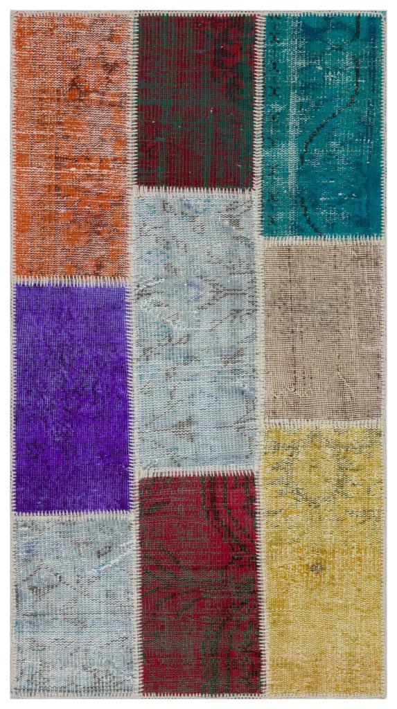 Apex Patchwork Unique Multi Naturel 33342 80 x 150 cm