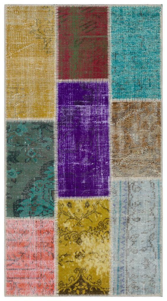 Apex Patchwork Unique Multi Naturel 33347 80 x 150 cm