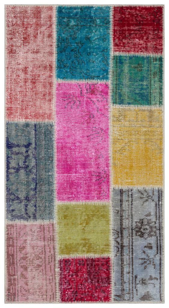 Apex Patchwork Unique Multi Naturel 33352 80 x 150 cm