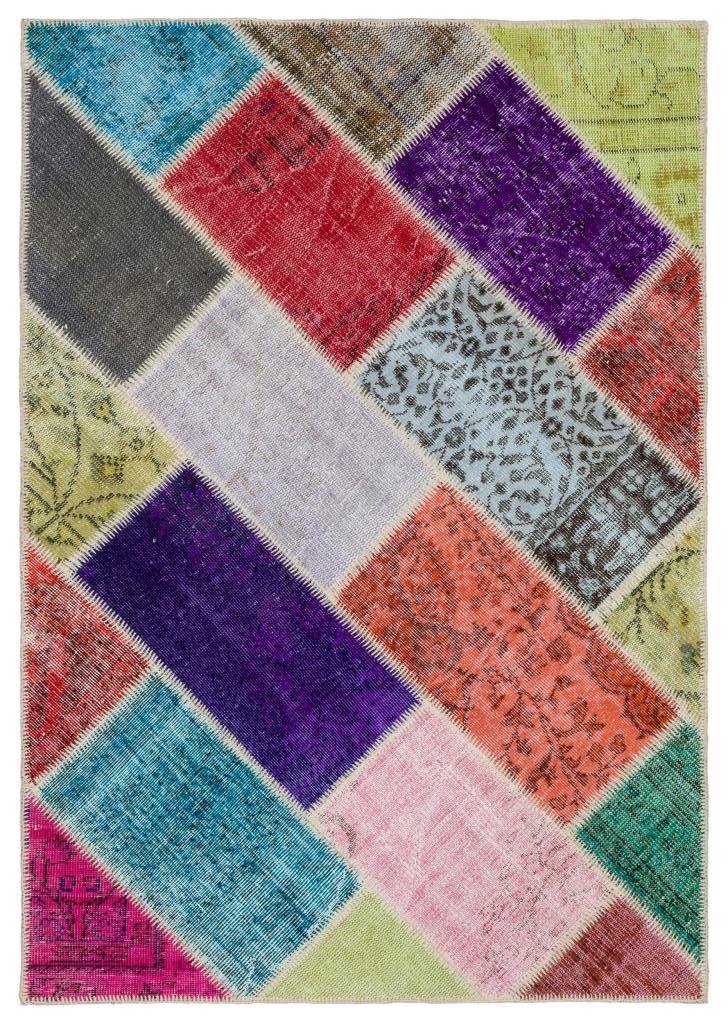 Apex Patchwork Unique Multi Naturel 34127 123 x 177 cm