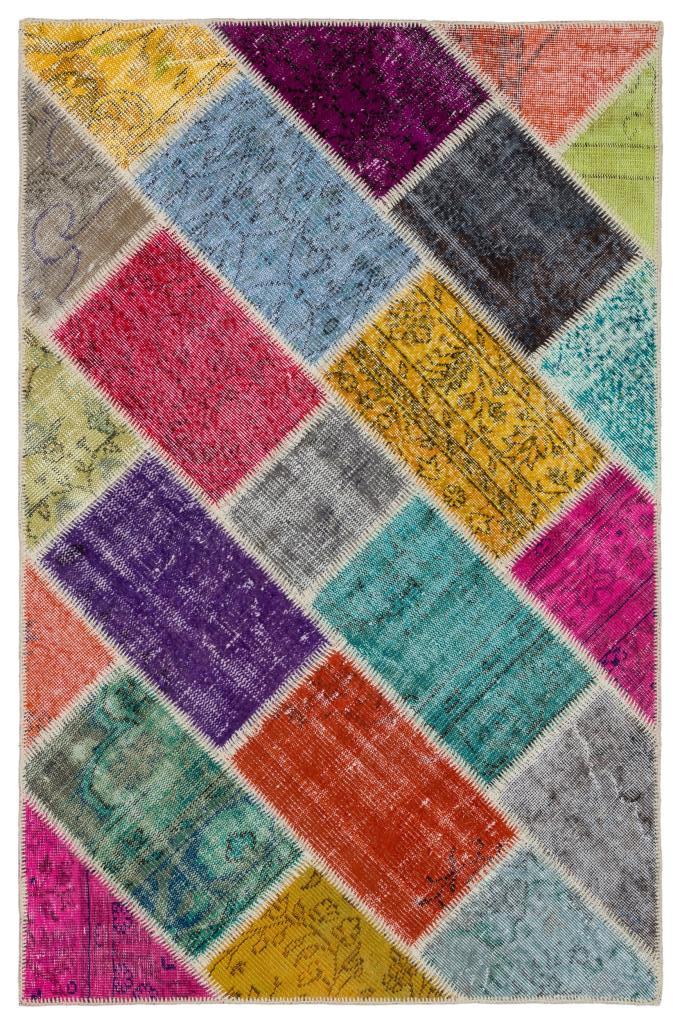 Apex Patchwork Unique Multi Naturel 34131 122 x 185 cm