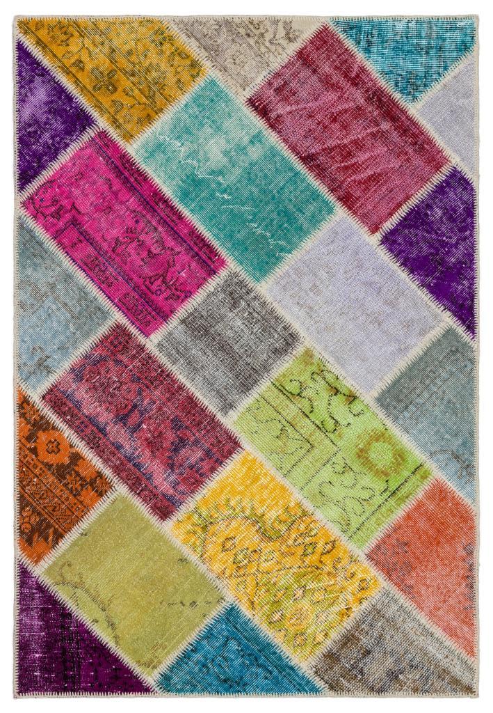 Apex Patchwork Unique Multi Naturel 34151 121 x 180 cm