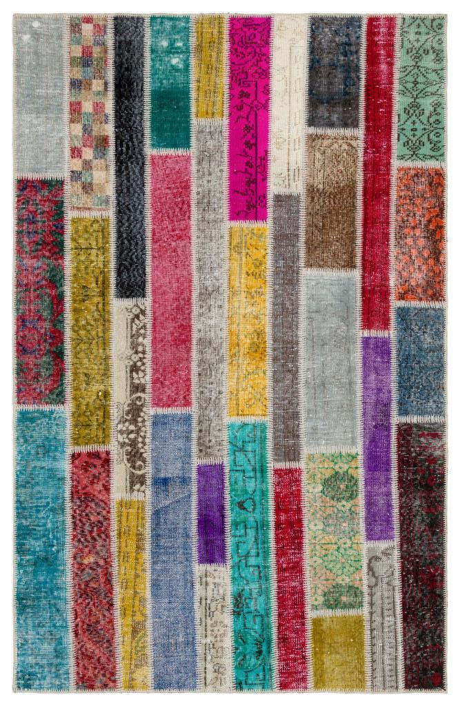 Apex Patchwork Unique Multi Naturel 34163 150 x 235 cm