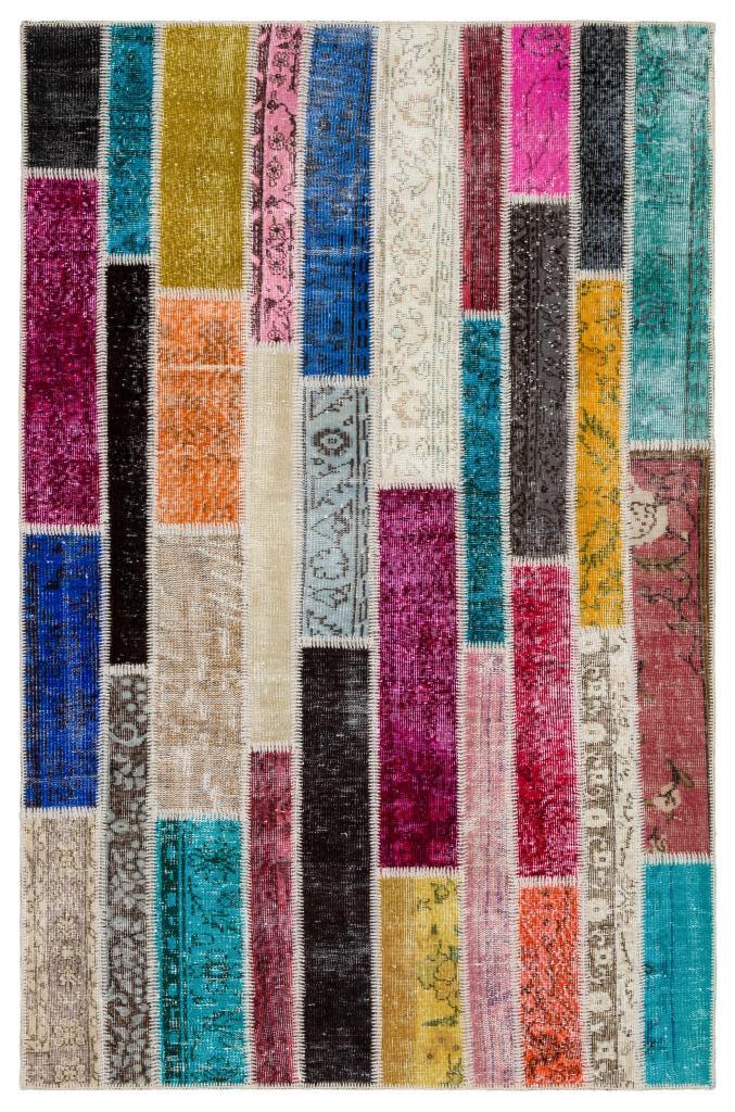 Apex Patchwork Unique Multi Naturel 34183 152 x 233 cm