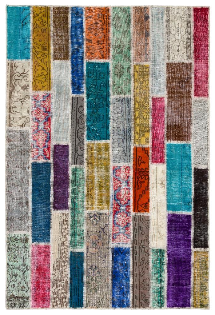 Apex Patchwork Unique Multi Naturel 34189 152 x 227 cm