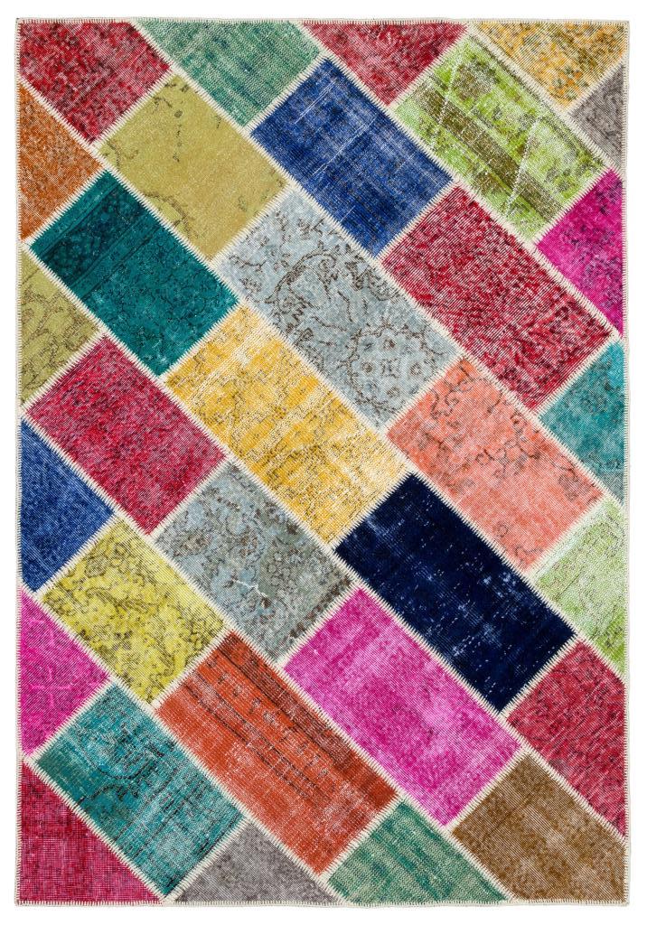 Apex Patchwork Unique Multi Naturel 34206 161 x 231 cm