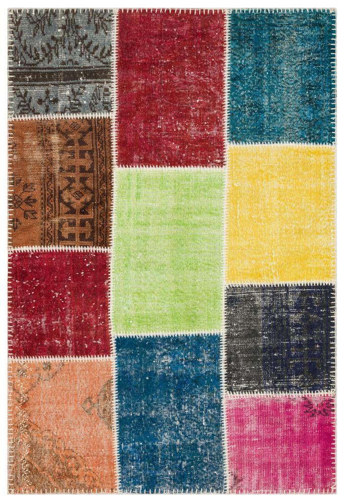 Apex Patchwork Unique Multi Naturel 35379 118 x 178 cm
