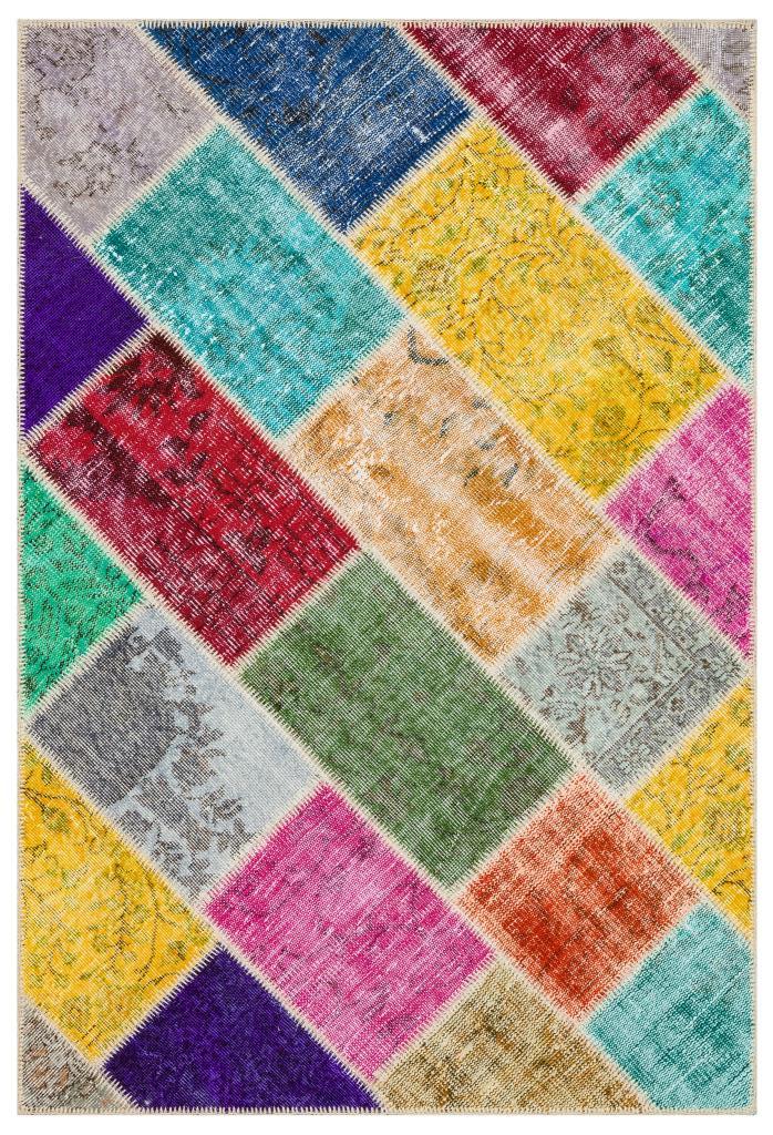 Apex Patchwork Unique Multi Naturel 35386 122 x 181 cm