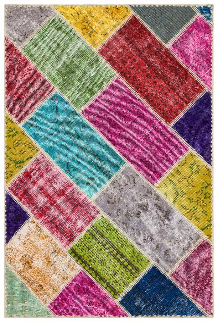 Apex Patchwork Unique Multi Naturel 35536 123 x 182 cm