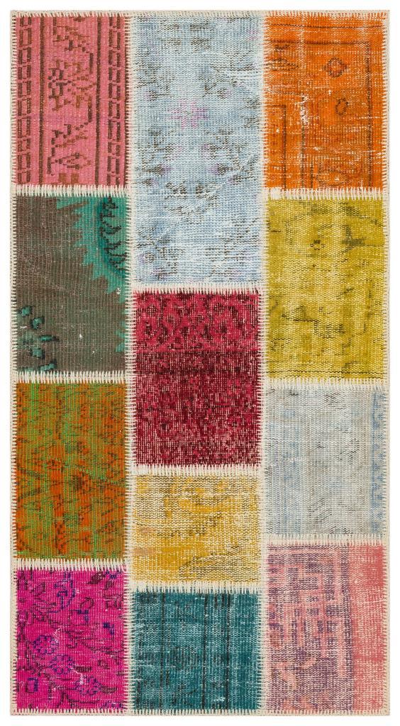 Apex Patchwork Unique Multi Naturel 35554 82 x 153 cm