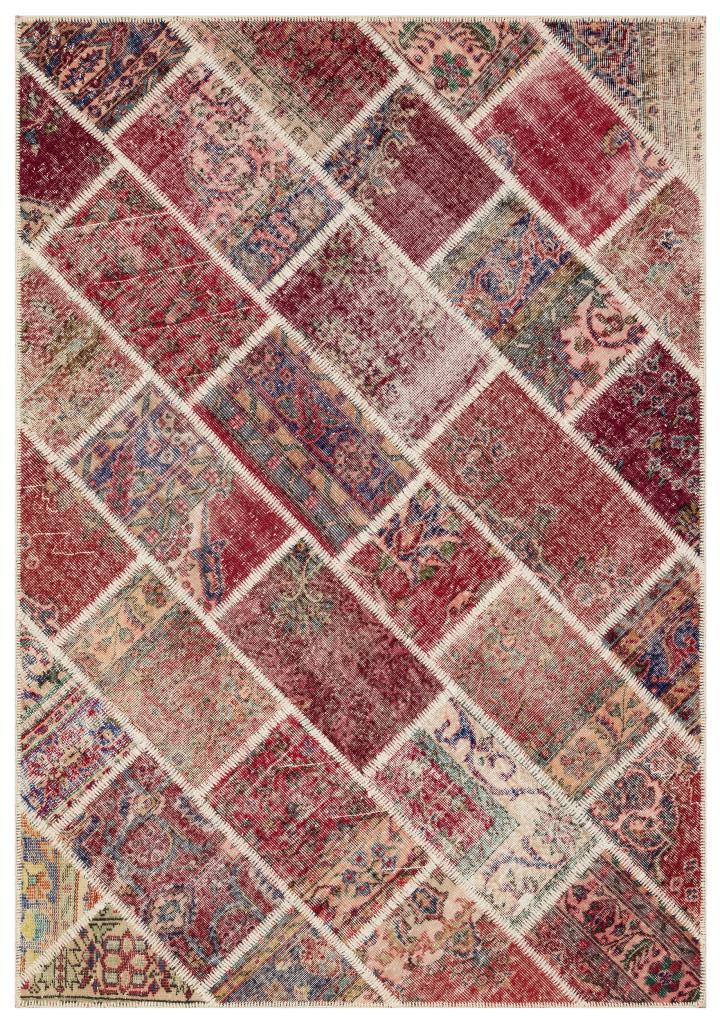 Apex Patchwork Unique Multi Naturel 35813 163 x 233 cm