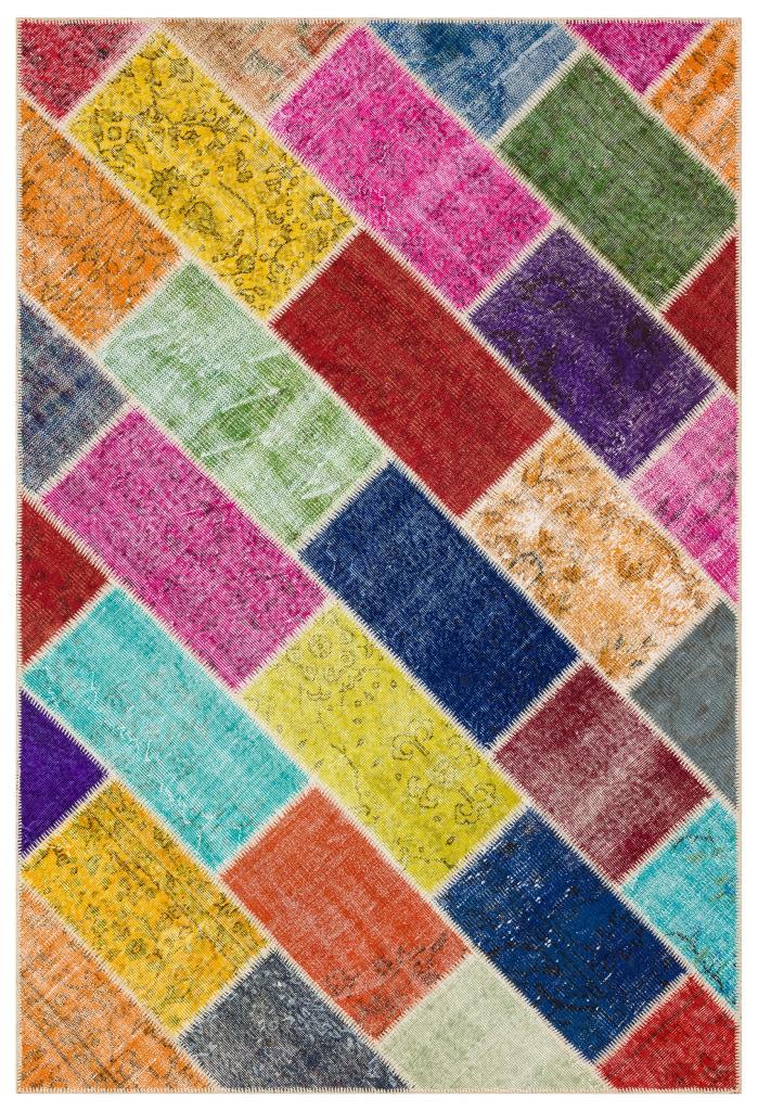 Apex Patchwork Unique Multi Naturel 35820 160 x 235 cm
