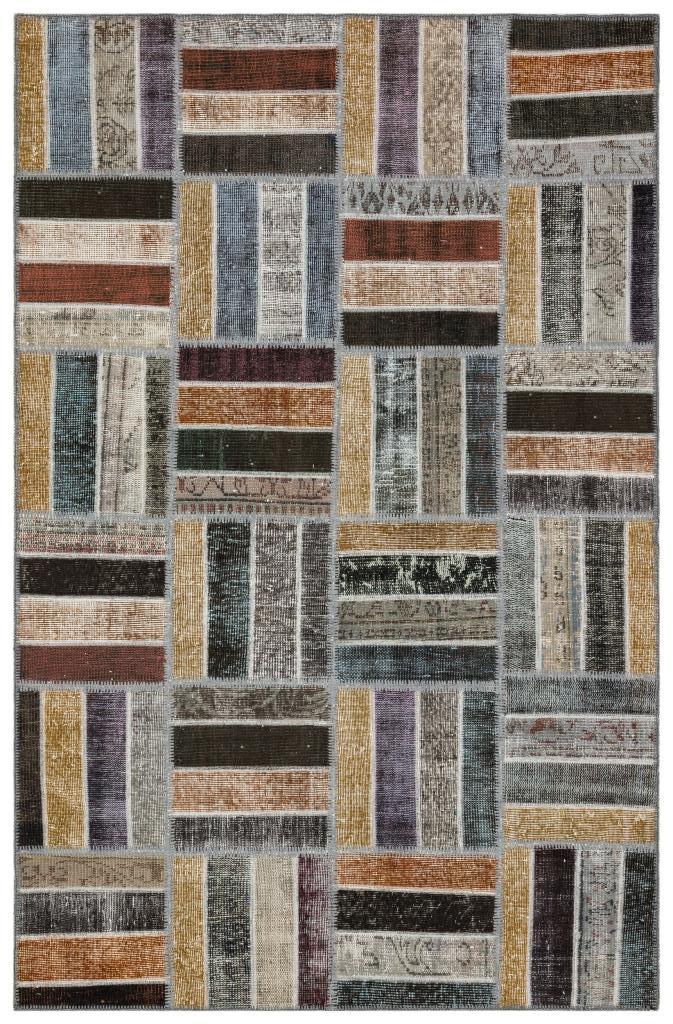 Apex Patchwork Unique Multi Naturel 35832 158 x 243 cm