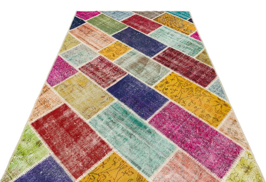 Apex Patchwork Unique Multi Naturel 35841 158 x 234 cm