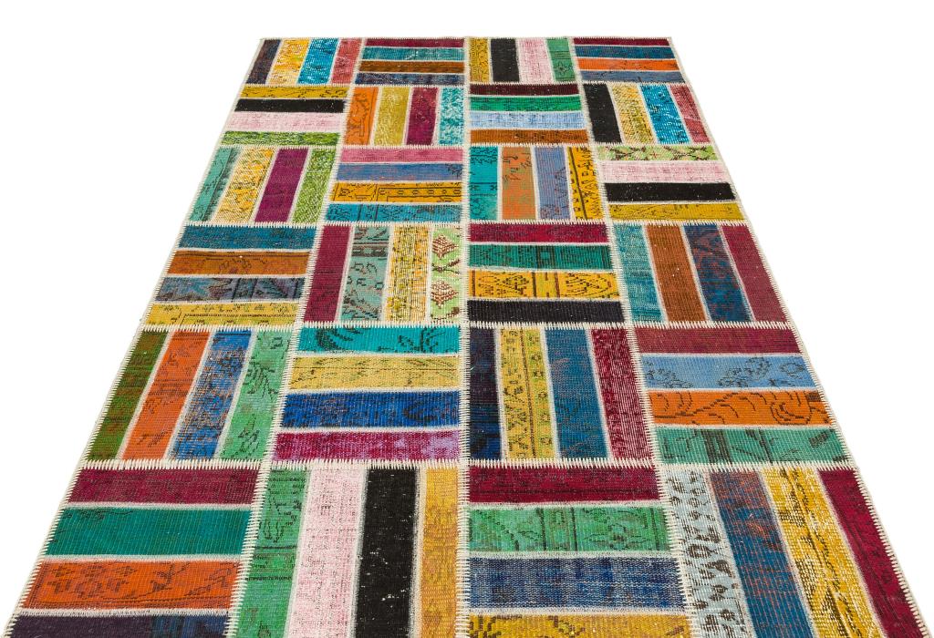 Apex Patchwork Unique Multi Naturel 35882 160 x 244 cm