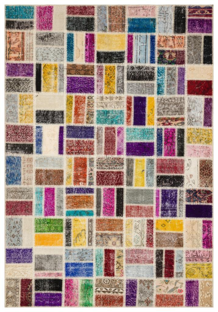 Apex Patchwork Unique Multi Naturel 35893 190 x 271 cm