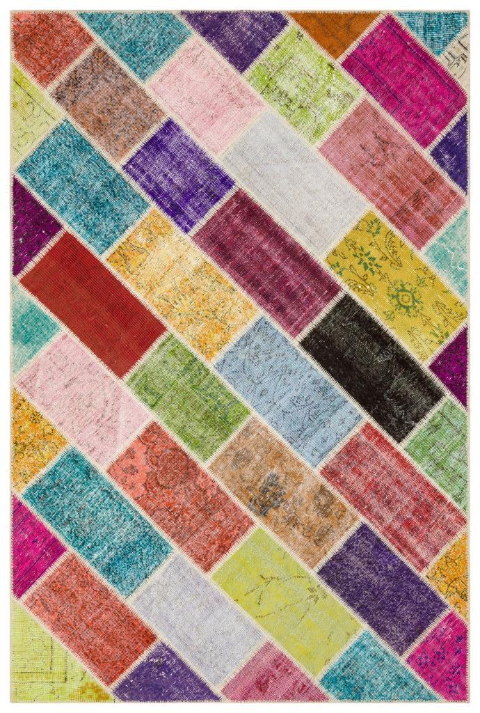 Apex Patchwork Unique Multi Naturel 35895 191 x 282 cm