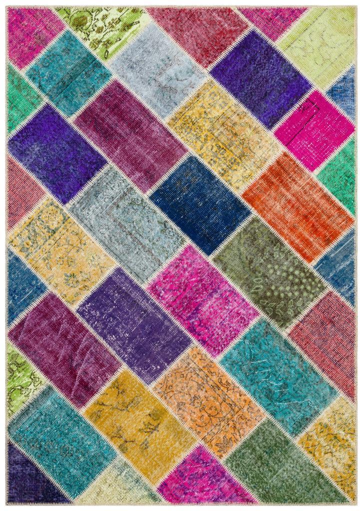 Apex Patchwork Unique Multi Naturel 36173 161 x 230 cm